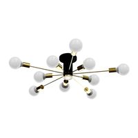 Mid Century Modern Sputnik Chandelier Semi Flush Mount Ceiling Light (192985)