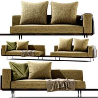 BRASILIA Fabric sofa (192890)
