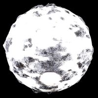 PBR material 05 - Frozen Rock With Snow 4K (186602)