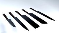 Kitchen knife set (182376)