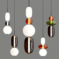 Nordic Multicolored Glass Pendant Lights (181991)