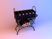 Barbecue grill brazier (181578)