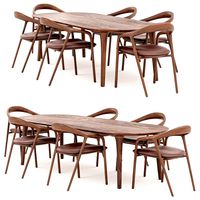 Artisan Neva Table and Chairs (181402)
