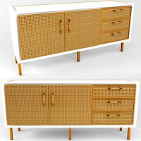 Serena Lily Rattan bamboo chest of drawers 4 (180884)