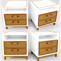 Serena Lily Rattan bamboo nighstand 3 (180883)