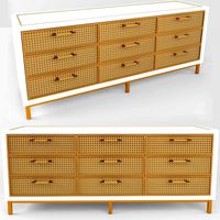 Rattan bamboo cabinet Serena Lily 1 (180881)