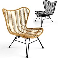 Ohrensessel Costa Mit Polyrattan Armchair (176478)