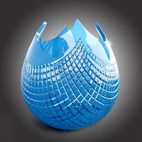 Quadrus Crystal vase  (176373)