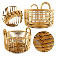 Java Low Rattan Baskets (175274)
