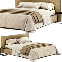 Meridiani stone ivory bed (168452)