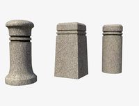 Concrete fence posts (168328)