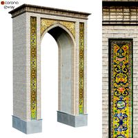 Old islamic arabic turkish arch set 144 (168170)