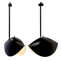 Rare Grosse Moule suspension ceiling light 1955 Pendant (168121)