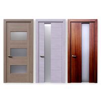 Veneered Doors with glass (167942)