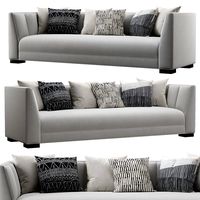 Rh Paxton Fabric Sofa (167896)
