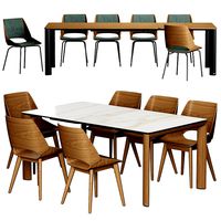 ROLF BENZ 957 table and ROLF BENZ 650 Chair (167849)