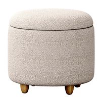 Boucle Louise Storage Pouf (167684)