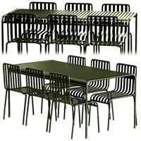 PALISSADE TABLE and OLIVE CHAIR  (160167)