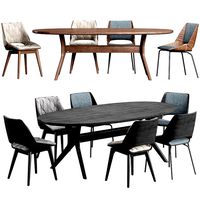 ROLF BENZ 965 table ROLF BENZ 650 Chair S (159869)