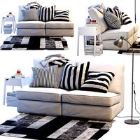 Ikea Kivik Loveseat sofa (157698)