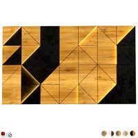 Wall Panel Wood 02 (154778)