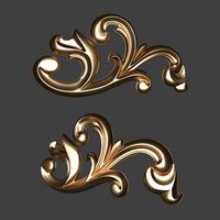Carved decor 02 (150092)