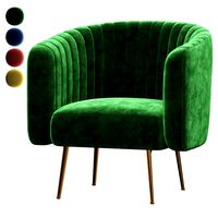 Alexandra velvet armchair (147723)