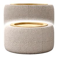 Grover 36 Boucle Storage Ottoman by kardiel (145677)