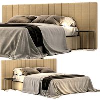 Modena hardware ivory bed (145517)