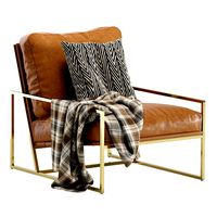 Armchair Rowen Leather Eichholtz (143265)