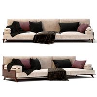 Twin-modern 3-seater sofa (142215)