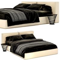 Divani ivory bed (141723)