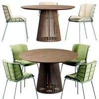 Irune Ola Forma Table Traba GIACOMO CATTANI chair (140625)