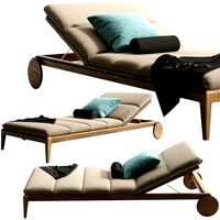 Cruise Teak Sunbed (139217)