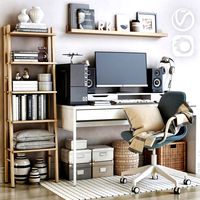 Office workplace IKEA 68 (139206)