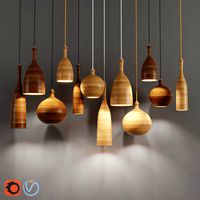 Samuel Chan for Channels Three Wise Men Pendants Light (138786)