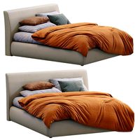 Lecomfort Leather Break Bed  (138361)