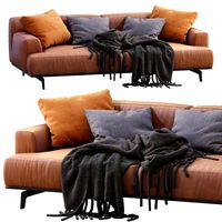 Poliform Leather Sofa Tribeca (138016)