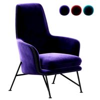 Armchair Vasco Fabric Accent (137929)