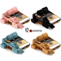 Monica Multifunctional Smart Bed (137578)