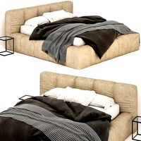 Italia ivory bed (137272)
