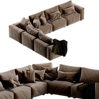 Coco Republic The Soren Modular large Sofa  (135729)