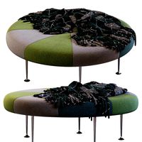 Girard Color Wheel Ottoman (134328)