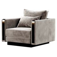 GRAY CARMEN ARMCHAIR (132478)