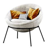 BARDI'S Bowl Sand NUANCE Armchair (130890)