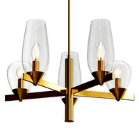 Houston 5 Lamps Chandelier (130870)
