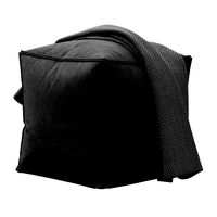 Moriah black Pouf by ashley furniture (130822)