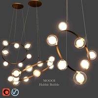 Moooi Hubble Bubble Chandelier (130417)