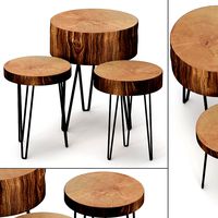 Slab coffee tables (130398)