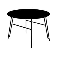 Round table Norfort 120 (200) x 120 (130292)